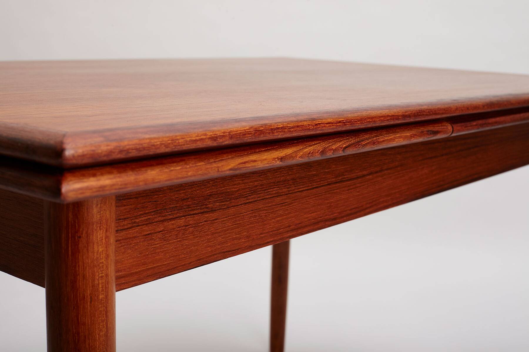 Mid-Century Danish Dining Table with Dutch Pulls, 1970’s.