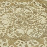 286 cm x 374 cm beige wool carpet