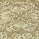 Tapis de laine beige noué à la main des années 1970 286 cm x 374 cm laine beige