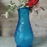 Italy molded glass vase