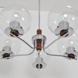 Mid-century Chandelier,Czechoslovakia,1960's.