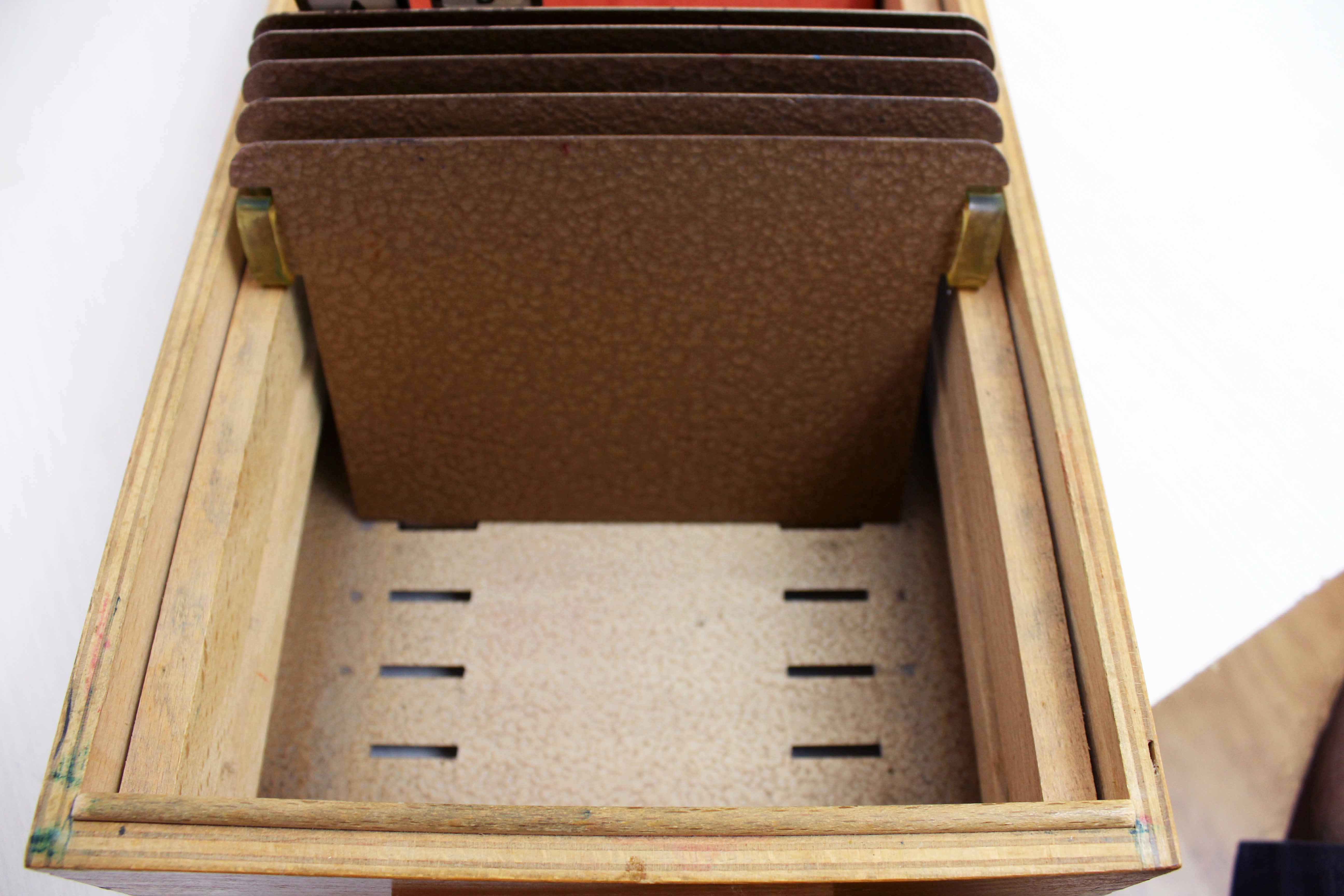Vintage filing box