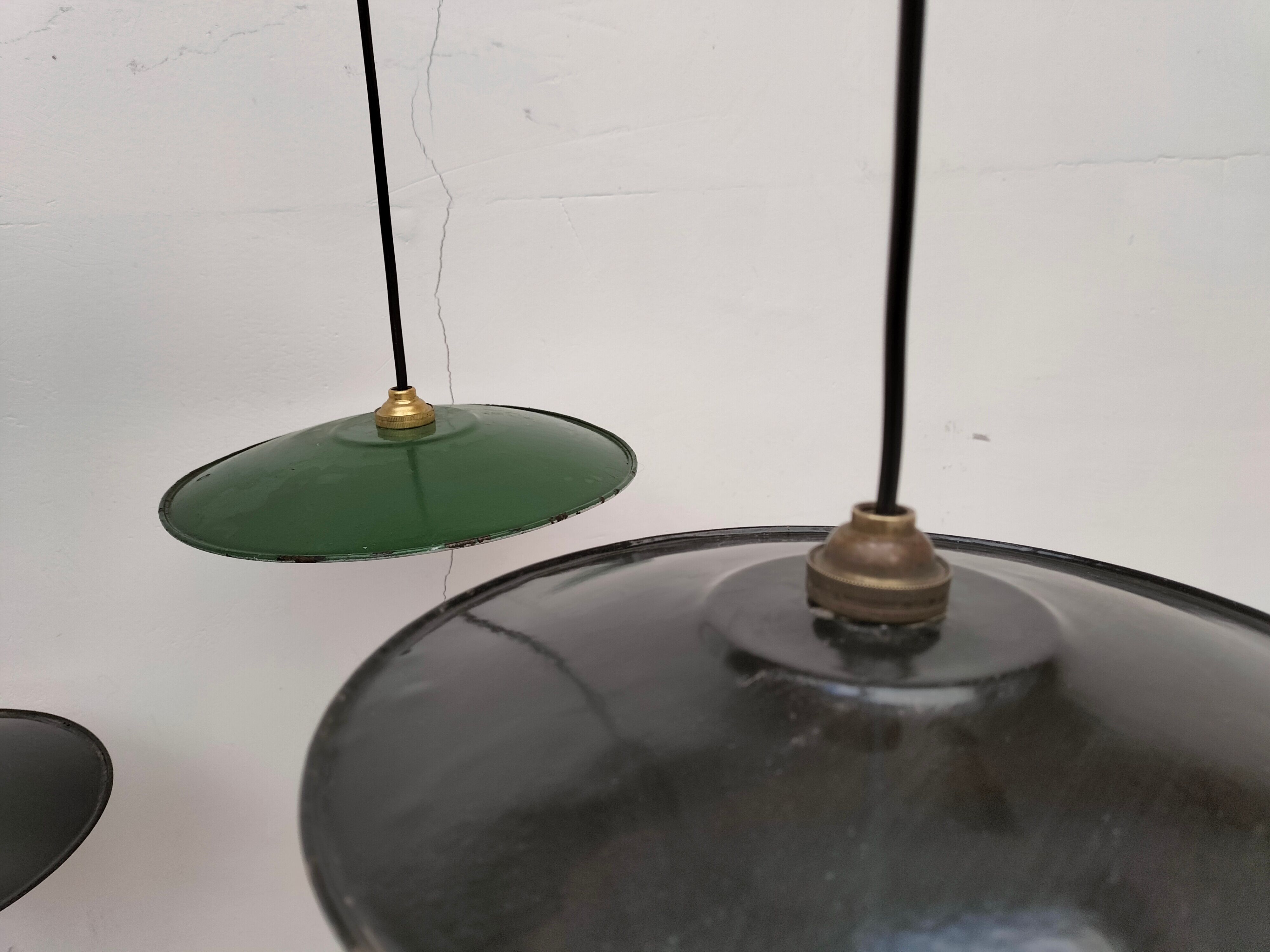 Enamelled old lamp series