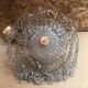 Ancien Lustre Laiton Cascade Pampilles Vintage