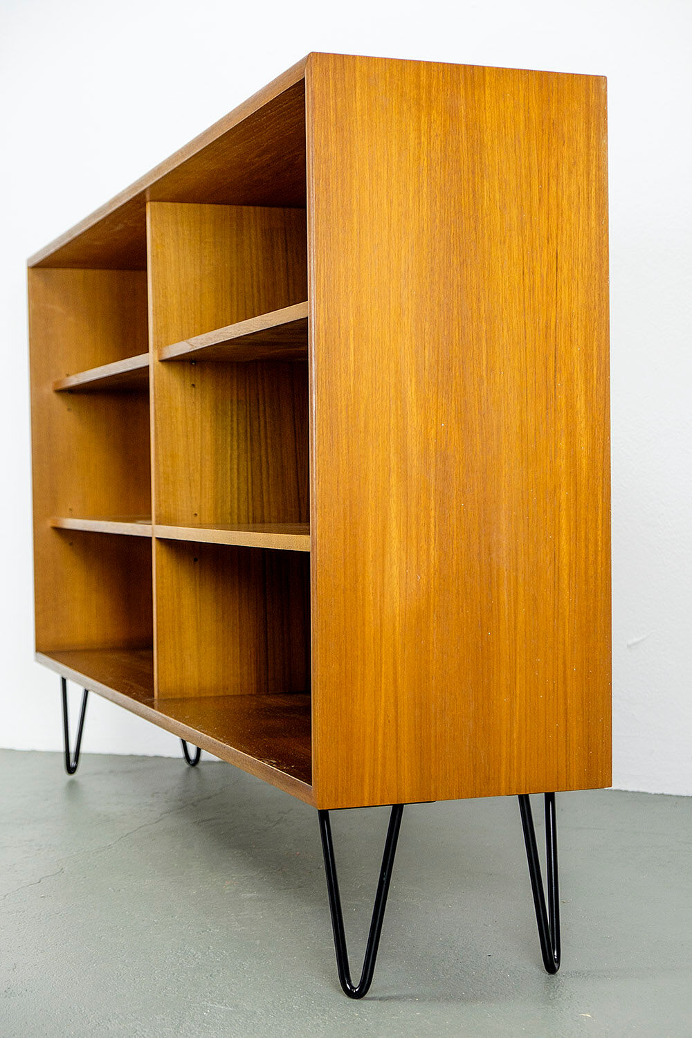 Teak bookcase from WK Möbel, 1970s