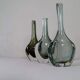 Midcentury collection of 12 pieces of art glass by Nils Landberg, Orrefors, Sweden, 1950s.