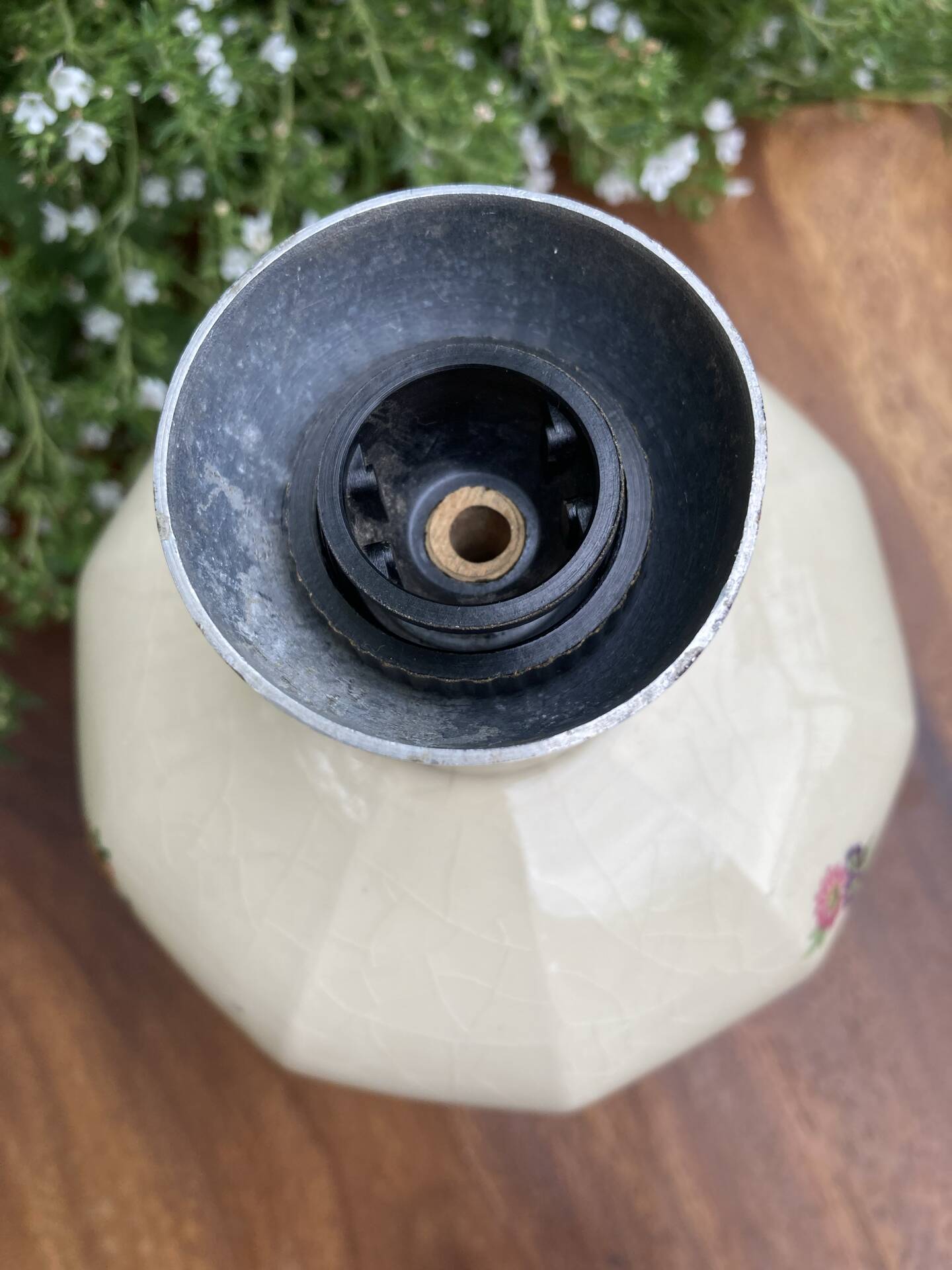 Pied de lampe romantique Le Charbonnier Salins