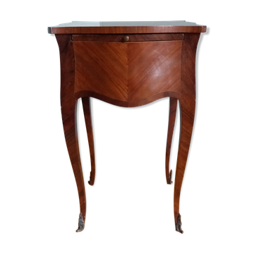 Nightstand with writing desk in Louis XV style.