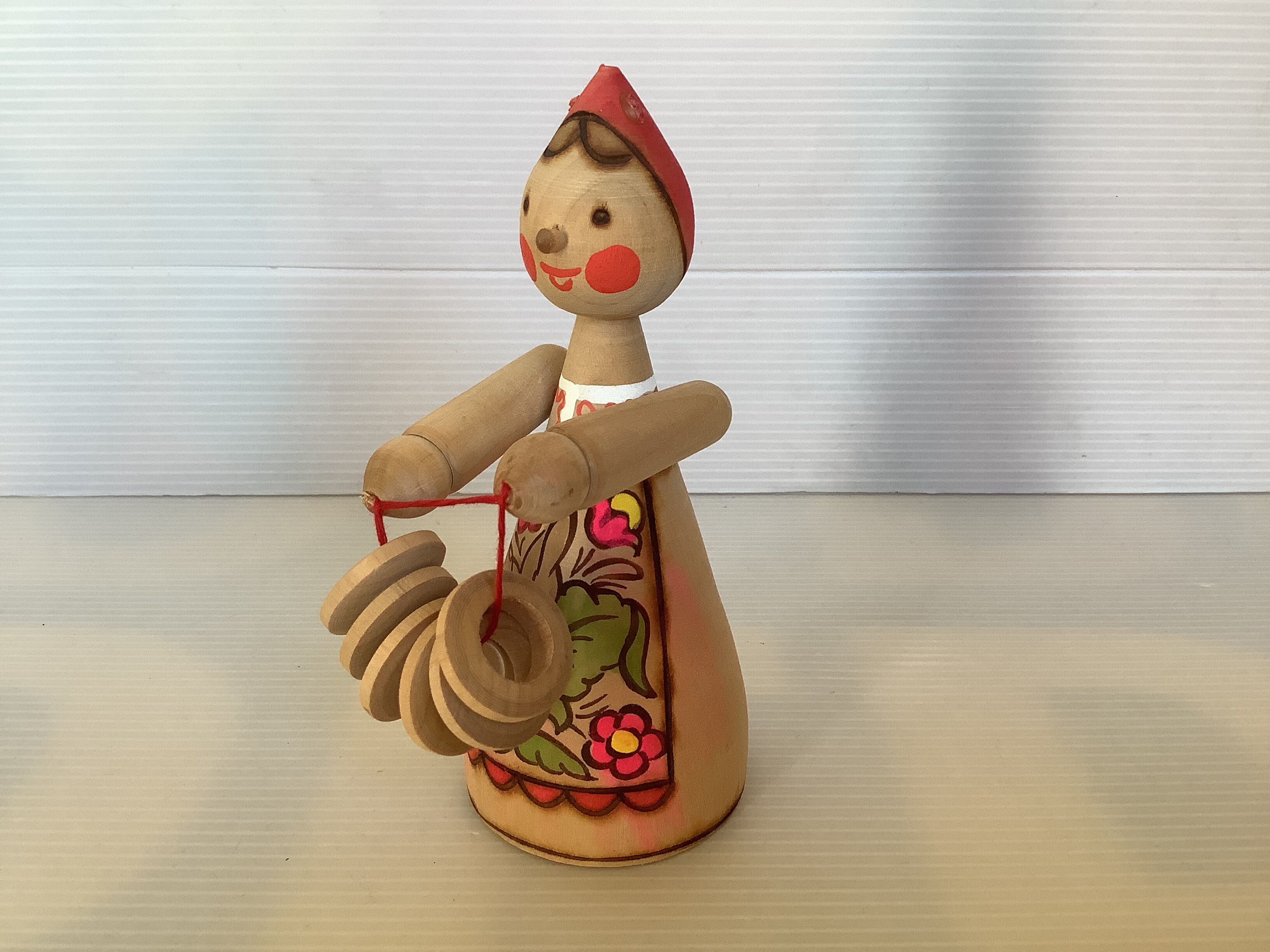 Russian wooden doll beriozka
