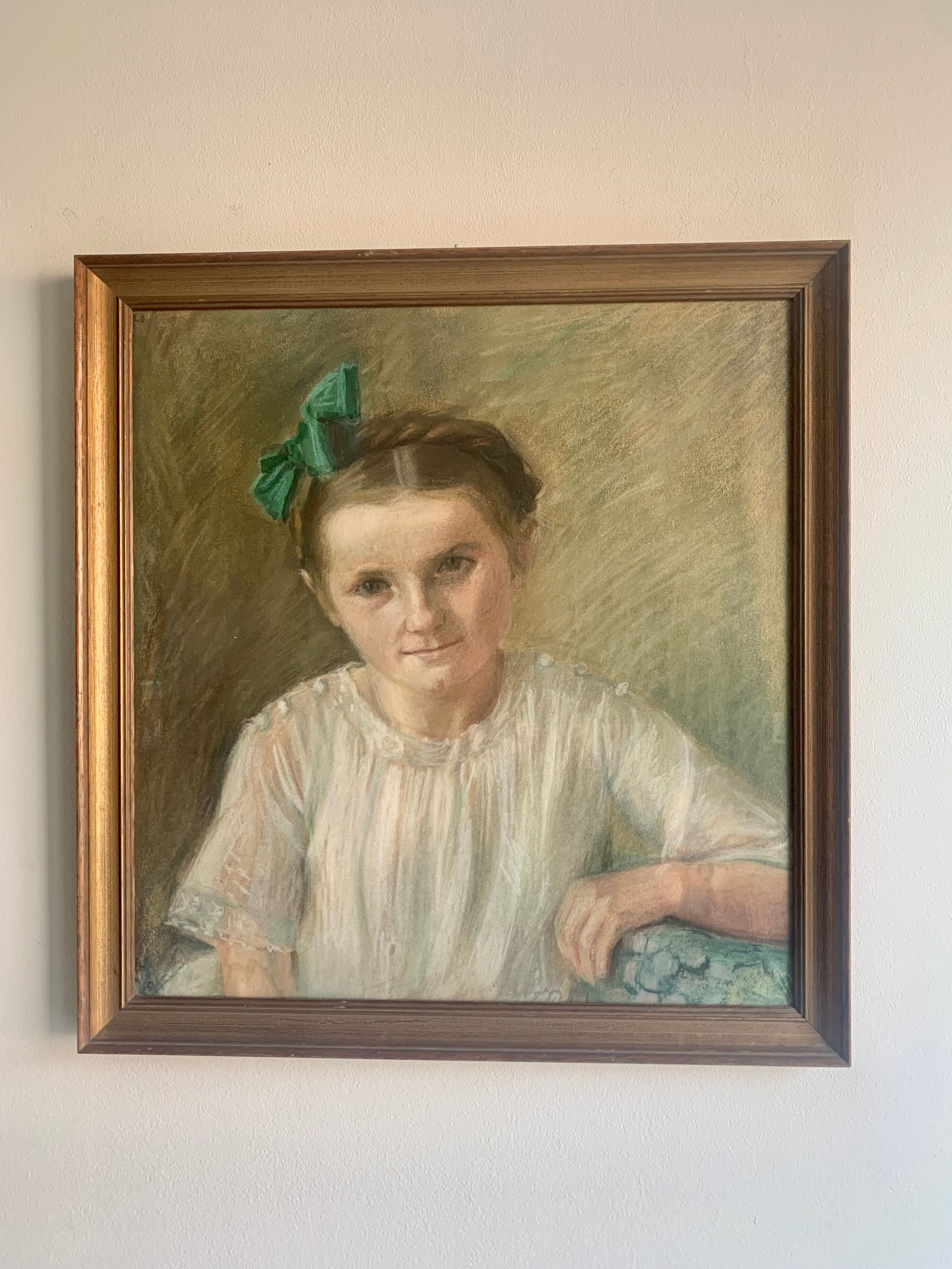 Portrait of a girl, 1950s