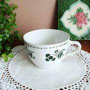 Grande tasse à chocolat Badonviller, cerisette