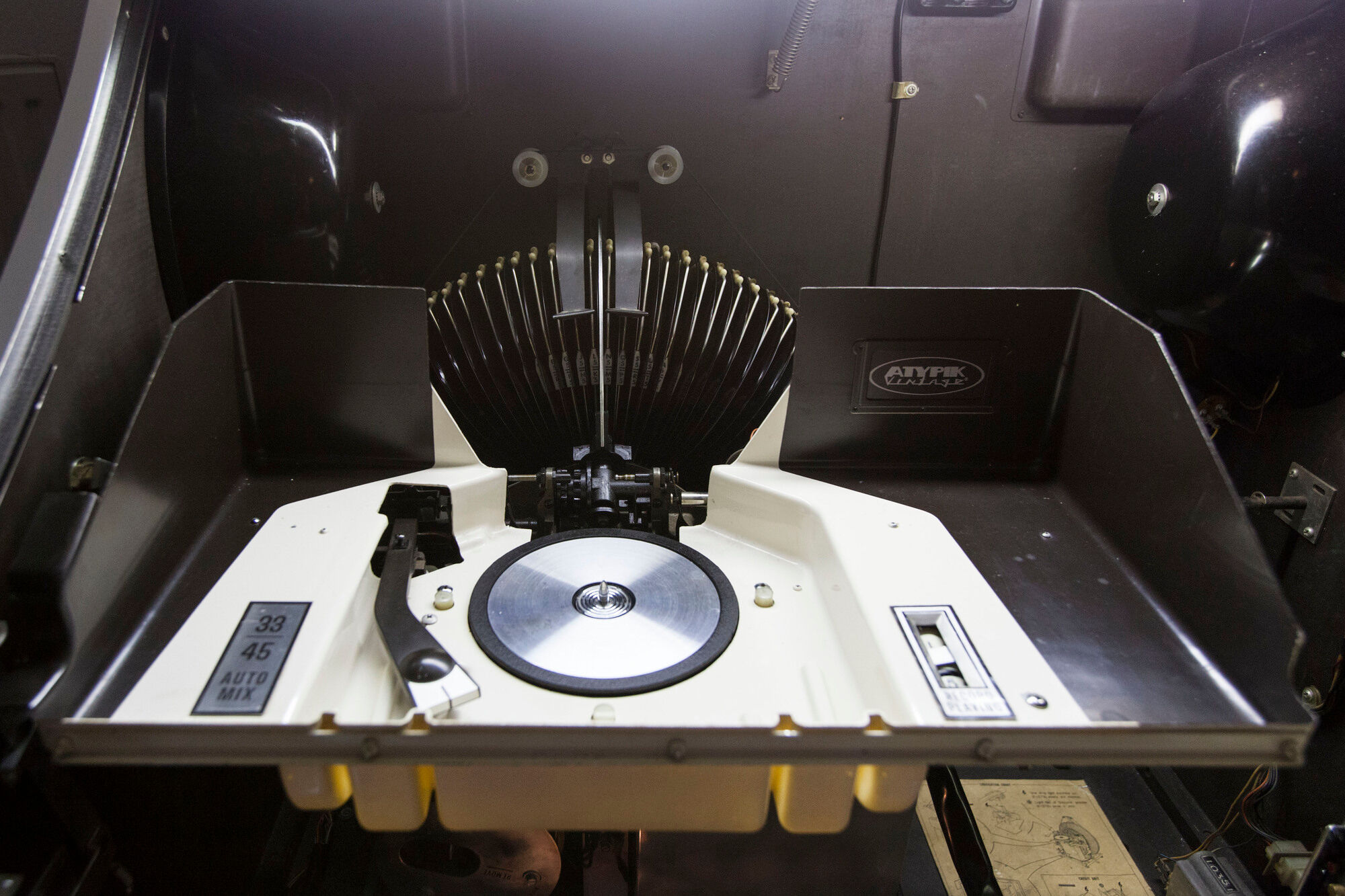 Jukebox Rowe friend from 1963 model"Jal" capa 100 vinyl compilation pop, rock, metal from 1950 to 1990
