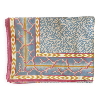 Large printed tablecloth for 12 people - MIE - Cotton - 170x230 cm