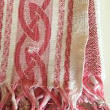 30's monogram M knotted fringe dint