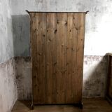 Former window buffet - aged white patina