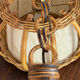Bamboo and rattan suspension, Louis Sognot