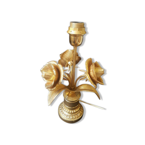 Pied de lampe en laiton