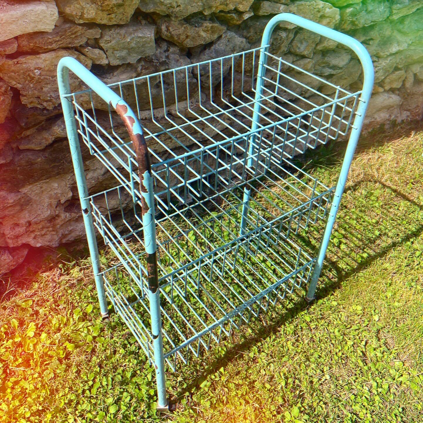 Vintage rolling trolley