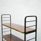 Vintage metal and formica shelf accent furniture