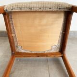Set of 4 vintage baumann chairs from the 50s