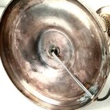 Table lamp in silvered bronze - French work from the Art Deco period attributed to Maurice Dufrène