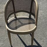 1920s cane armchair