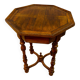 Table octogonale Anglaise marquetée