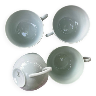 Tasses porcelaine de Limoges
