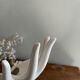Main baguier vase soliflore vintage