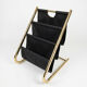 Vintage magazine rack from the 1970s.