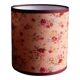 Abat-jour en lin fleuri dans le style Liberty