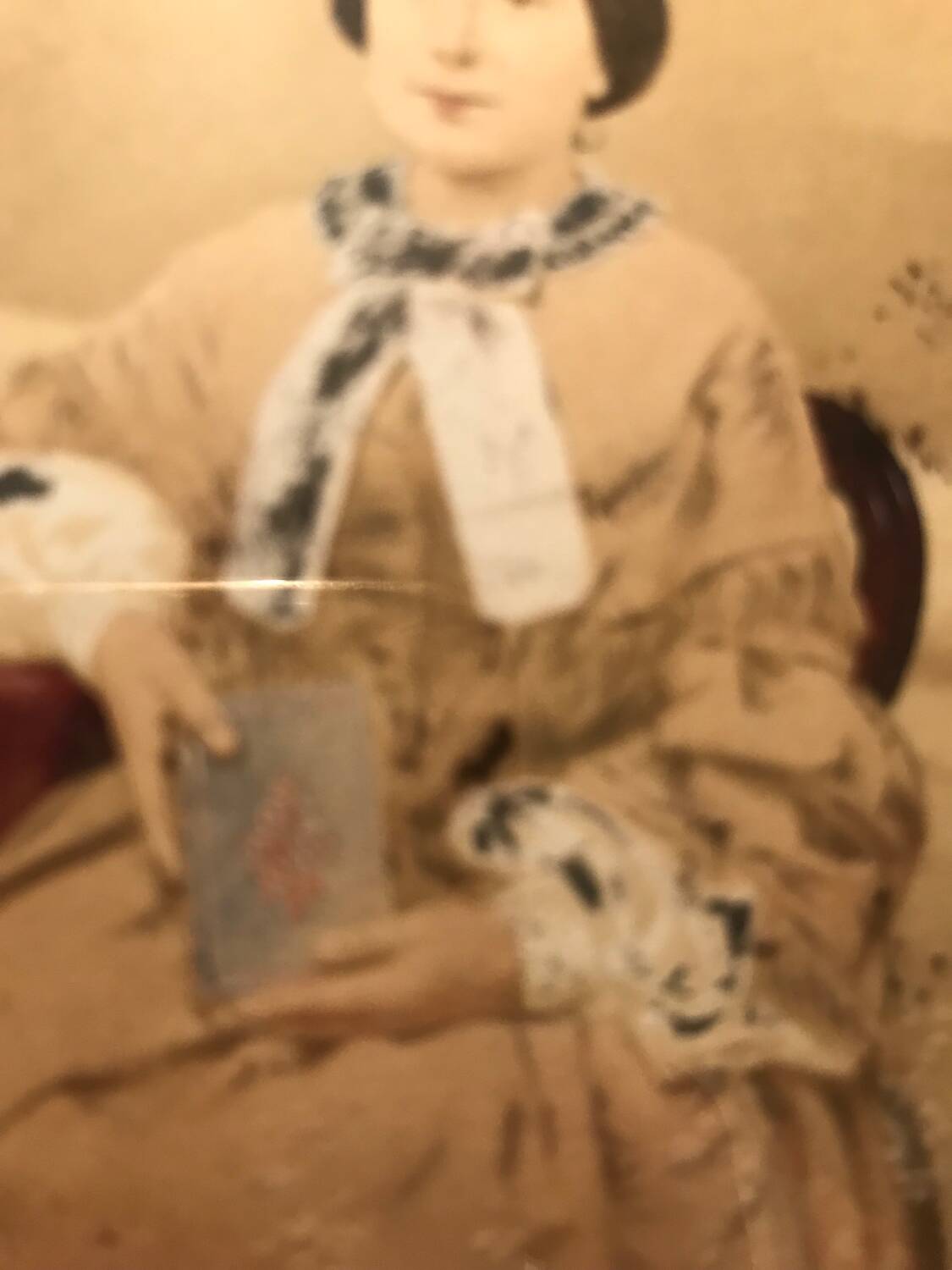 Young girl with a book