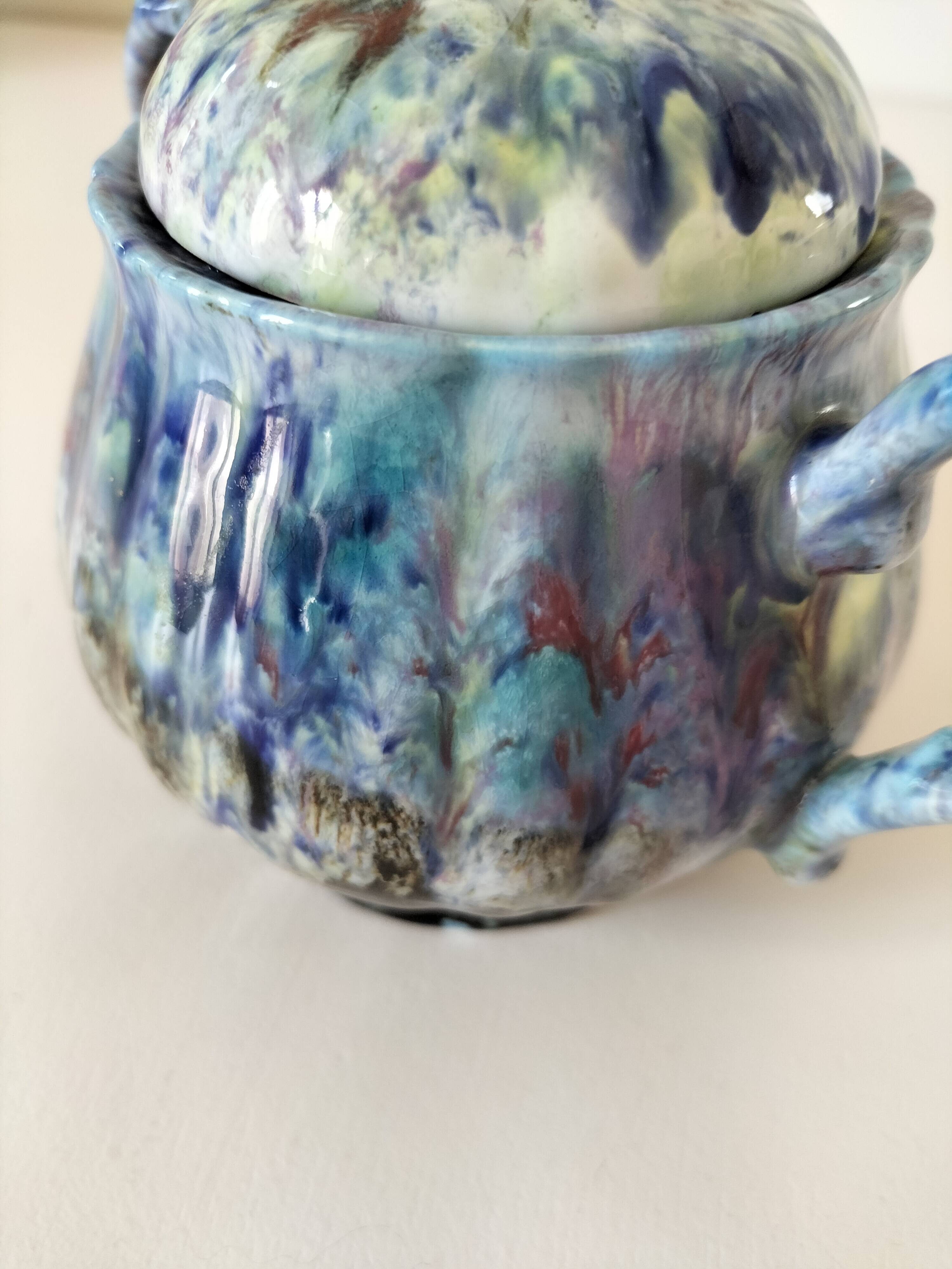 Sugar bowl Gaston Gaubier - Morvan 1960s