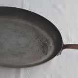 Poêle à poisson en cuivre