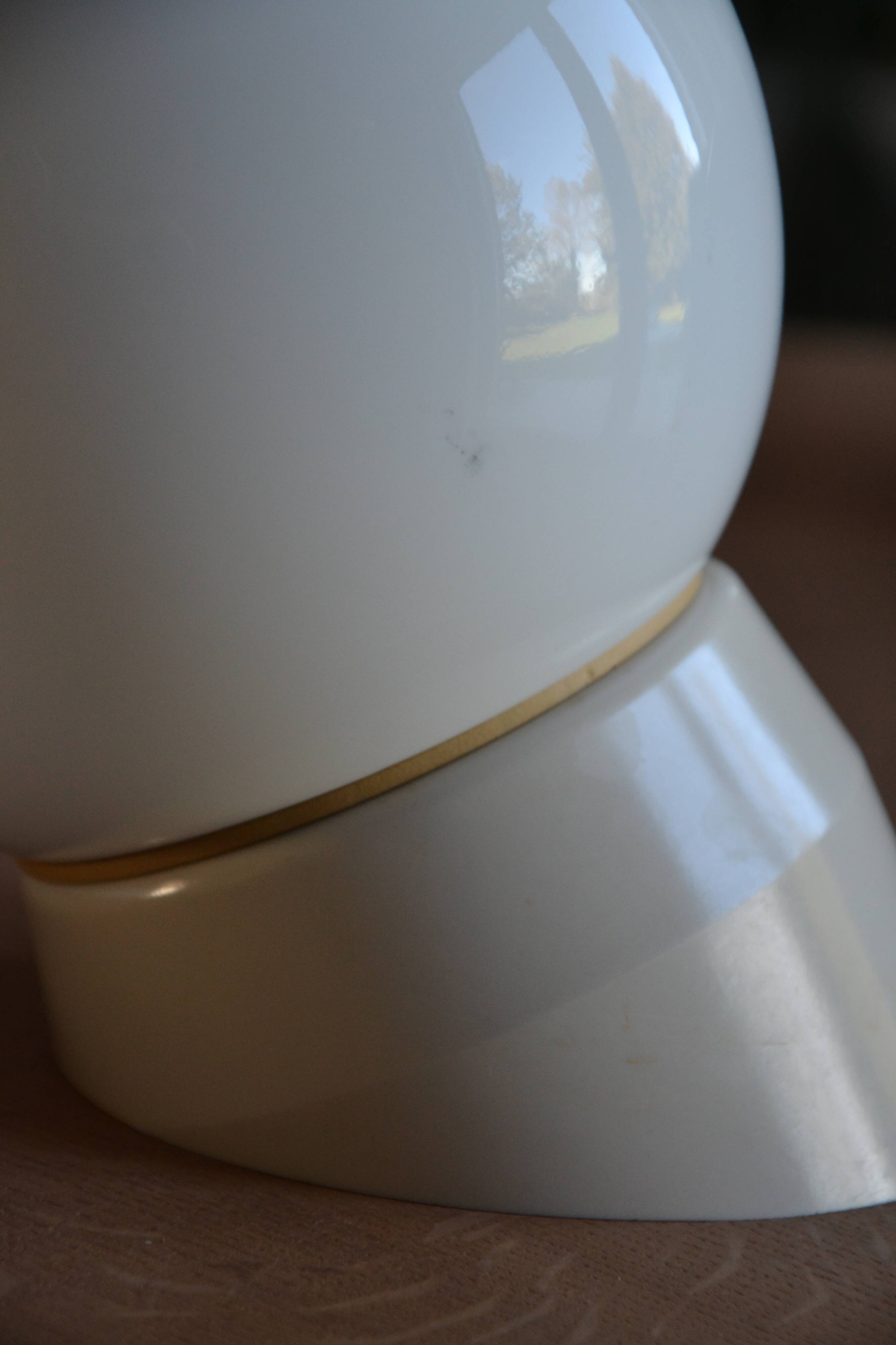 Vintage opaline wall lamp