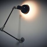 Lampe d'architecte vintage Rijo Danemark 1950
