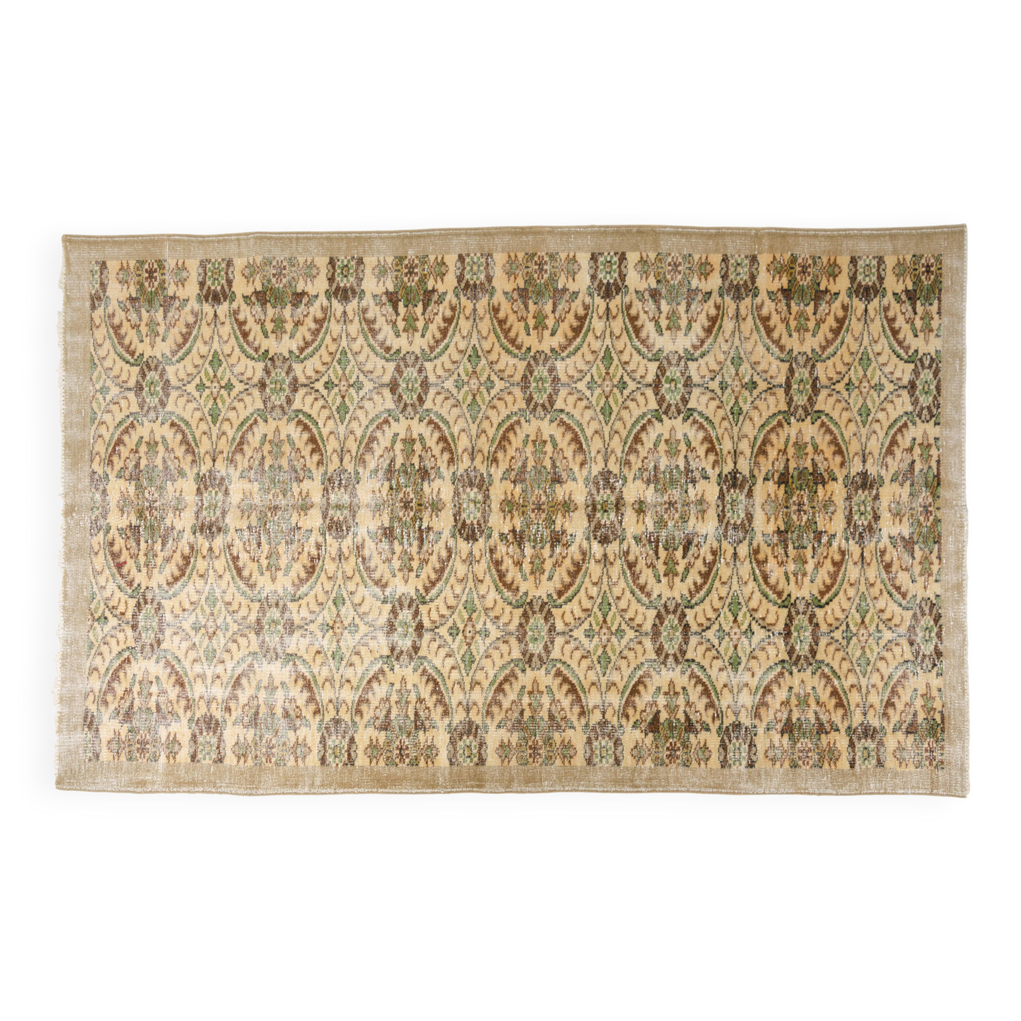 Vintage Floor Handmade Turkish Rug sku1062