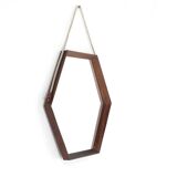 Miroir en bois, Italie années 1960