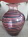 Large vintage blown glass vase