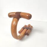 Patère en rotin