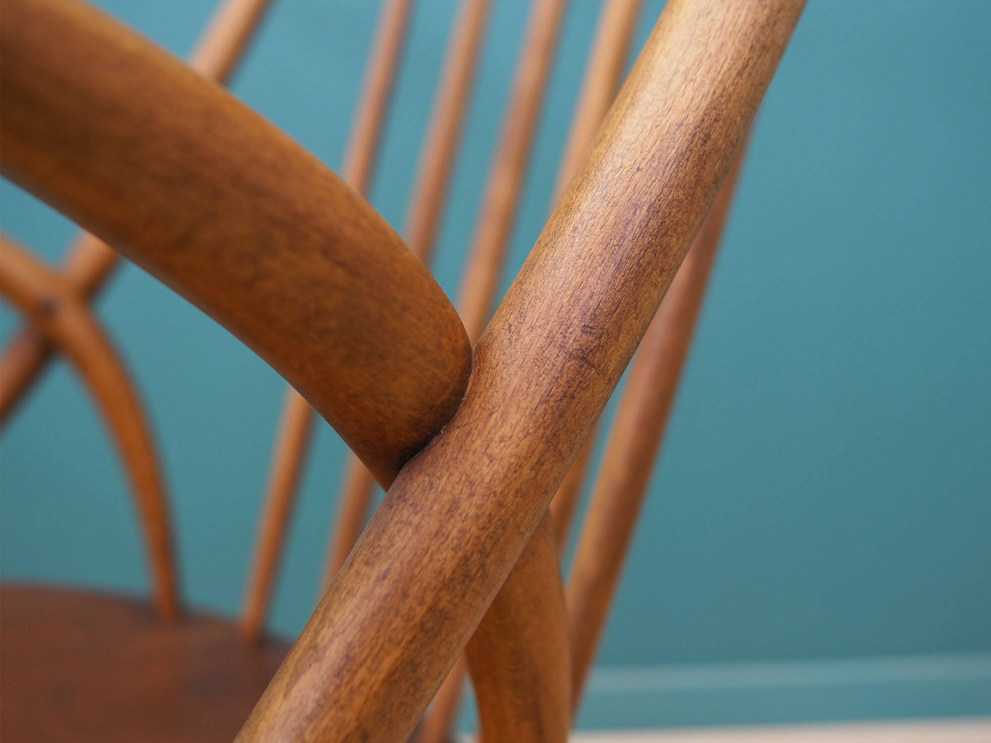 Beech chair, Danish design, 1960s, designer: Illum Wikkelsø, manufacture: N
