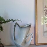 Enamel ceramic vase