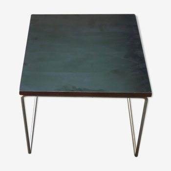 Black coffee table - Volante model - Pierre Guariche