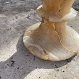 Vintage onyx vase, 1970s, 25 cm