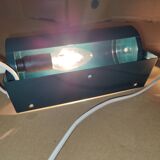 Pair of green Lod type v413 roller wall lights from Ikea.