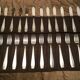 12 cutlery at art deco fish Christofle Atlas