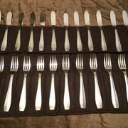 12 cutlery at art deco fish Christofle Atlas