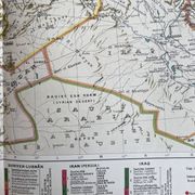 Old map Eastern Mediterranean — Trade flows 1946 | Greece,