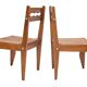 Set of 4 Guillerme and Chambron chairs