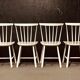 Set de 4 chaises Farstrup blanches